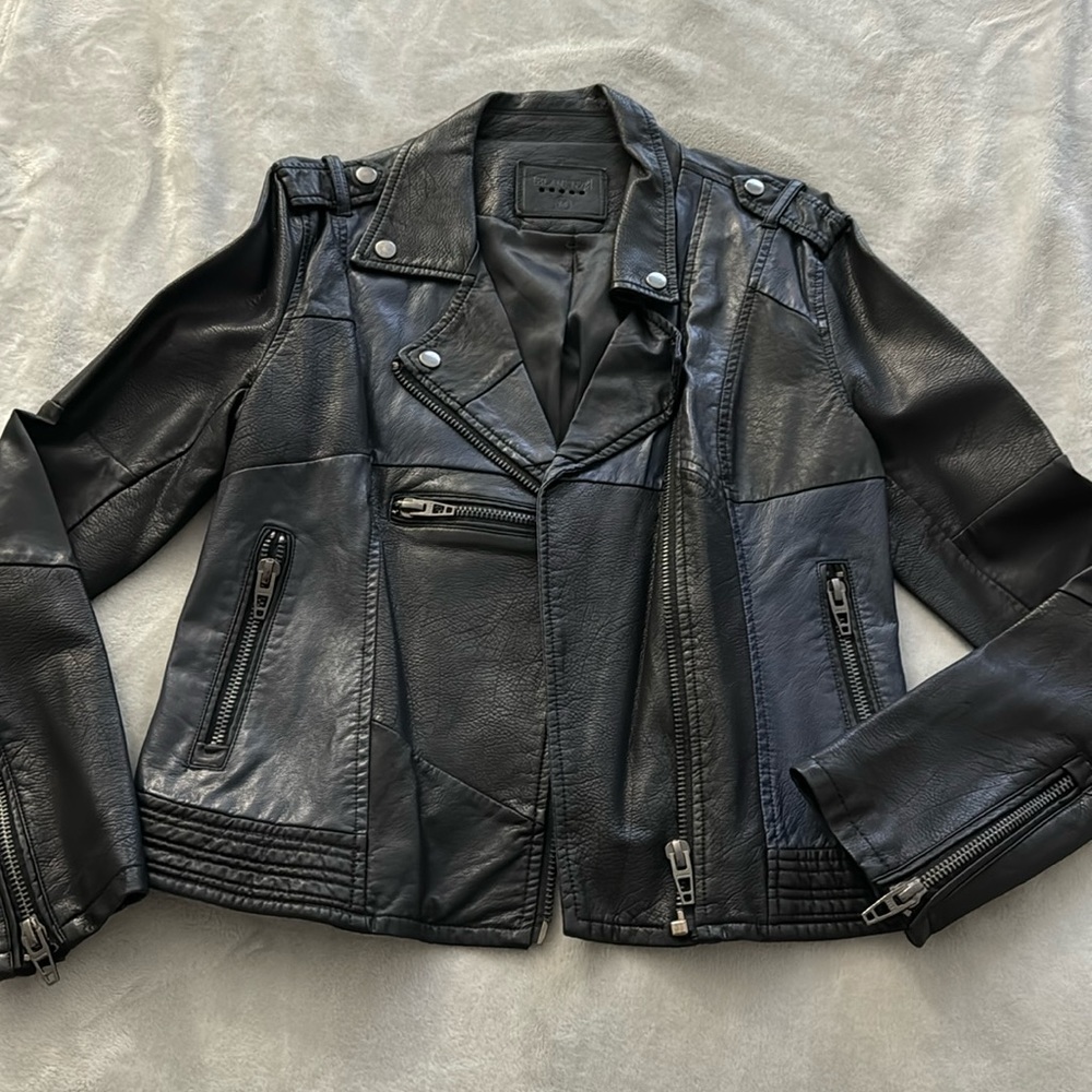 BlankNYC faux Leather moto Jacket